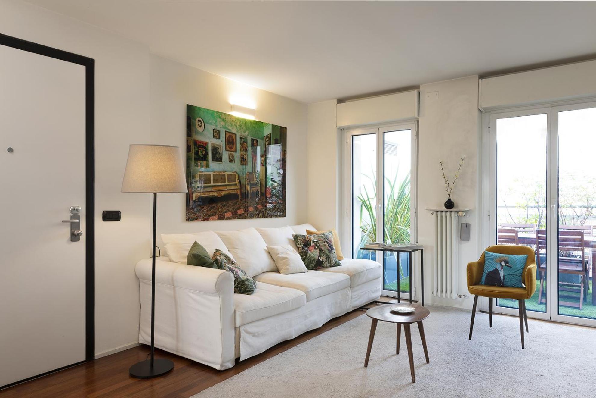 Giresio 41 - Your Penthouse With Rooftop Garden In Milano Navigli - Wifi Buitenkant foto